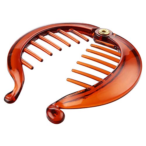 6 Piezas Clips de Plátano Peines de Pescado Agarre de Plátano Peine Tonificado Cola de Pescado Pinzas de Pelo Largo Agarre