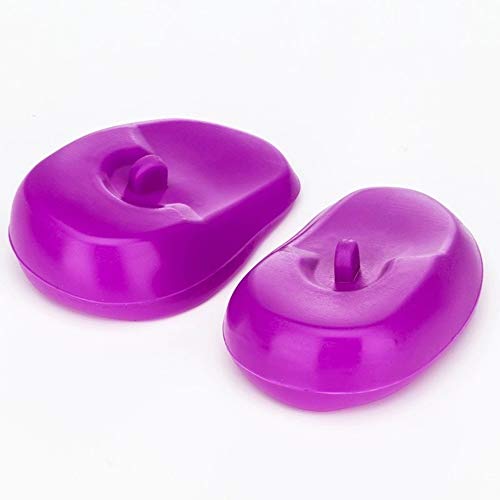 6 unidades / 3 pares de protectores de oídos protectores de oídos protectores de tinte de peluquería para colorear baño de ducha de peluquería mujeres spa