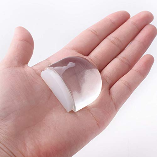 6PCS Tope Puerta Topes Puertas Transparente Autoadhesivo Protección Puerta Muebles Pared de Casa Oficina