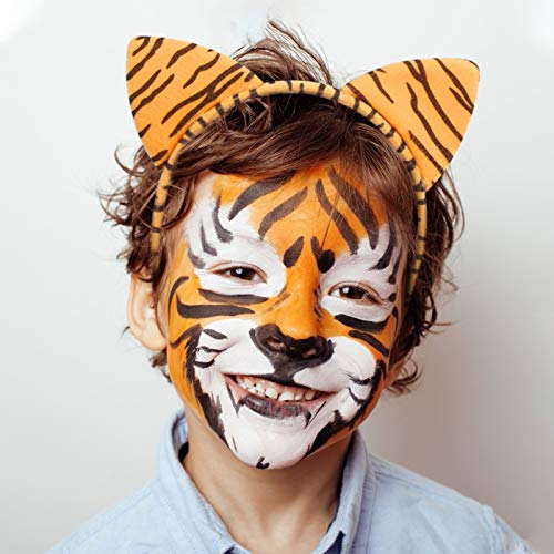 8 pcs Diadema Orejas de Animales,SEELOK Cinta de Pelo Orejas de Animales Niñas Diadema Animales para Cosplay Ceremonias de Graduación Fiestas Temáticas de Cumpleaños Mascaradas
