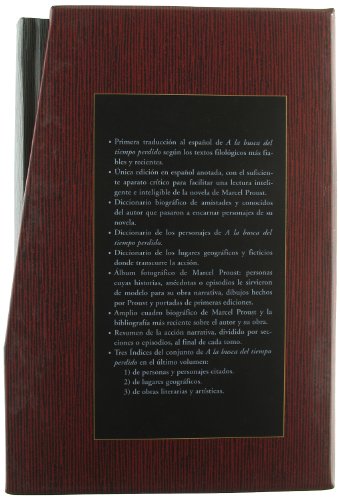 A la busca del tiempo perdido: Estuche con los tres tomos (Clásicos)