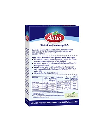 Abadía Beta-Caroteno Plus, 1 unidad