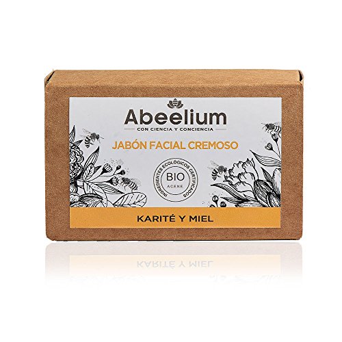 Abeelium - Pack Bee Gold | Jabon Facial Natural y Crema Hidratante Facial Acido Hialuronico Biológico - Producto natural y Ecológico | Hecho en España