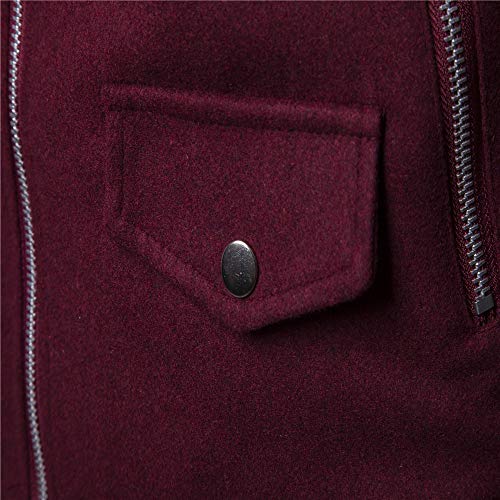 Abrigo de los hombres formal diagonal Pull Coat Long Coat Windbreaker hombres abrigo