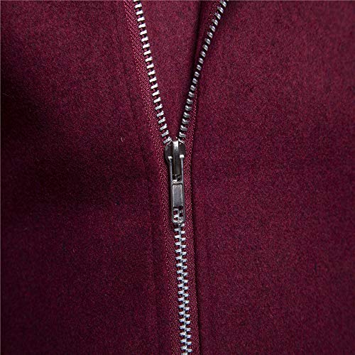 Abrigo de los hombres formal diagonal Pull Coat Long Coat Windbreaker hombres abrigo