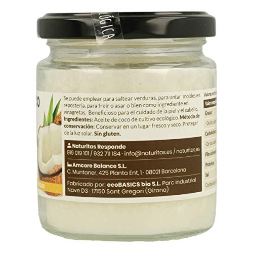 Aceite de coco Bio 200ml
