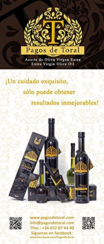 Aceite de Oliva Virgen Extra Pagos de Toral Cosecha Selecta en 5 litros- Variedad Picual y de Jaén. Primera presión en frio de cosecha propia familiar