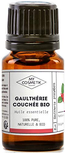 Aceite esencial de gaulteria acostada orgánico - MyCosmetik - 10 ml