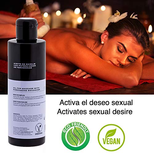 Aceite masaje corporal | Aceite Hidratante | Relajante | 100% natural y ecológico| 200ml | Aceite esencia Jazmín