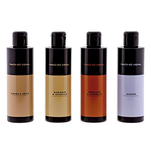 Aceite masaje corporal | Aceite Hidratante | Relajante | 100% natural y ecológico| 200ml | Aceite esencia Jazmín