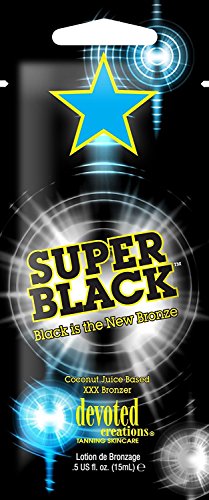 Activador Super Bronceado Profesional Centro estetico solarium de Devoted Creations Super Black Bolsita de 15 ml Glamour Line apto a todas las le parches con bronzers 20 Fold