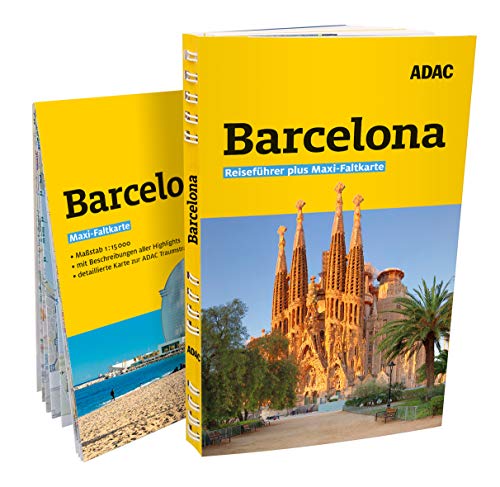 ADAC Reiseführer plus Barcelona: mit Maxi-Faltkarte zum Herausnehmen