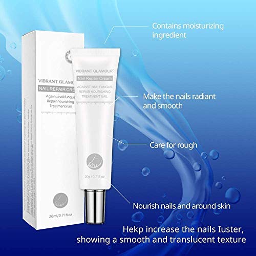 Adayo Vibrant Glamour Crema reparadora de uñas para Restaurar Hermosas uñas (2 Botella)