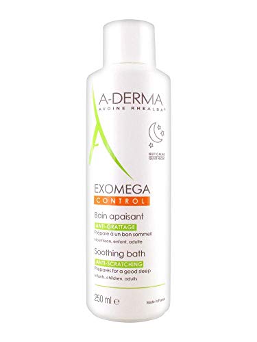 ADERMA Exomega Control - Baño Relajante, 250 ml, 1 unidad