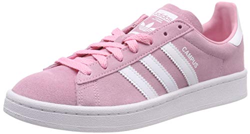 Adidas Campus J, Zapatillas de Gimnasia Unisex Niños, Rosa (Light Pink/FTWR White/FTWR White Light Pink/FTWR White/FTWR White), 36.5 EU