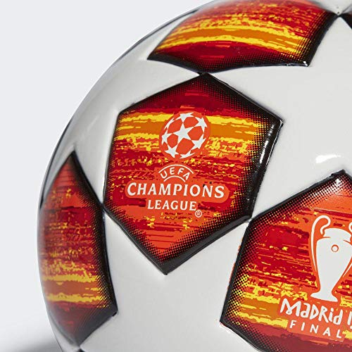 adidas Finale M Mini Ball, Hombre, White/Active Red/Scarlet/Solar Red, 1