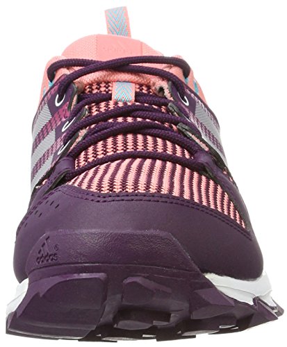 adidas Galaxy Trail W, Zapatillas de Running para Asfalto para Mujer, Multicolor (Red Night/FTWR White/Energy Blue), 42 2/3 EU