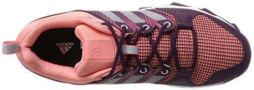adidas Galaxy Trail W, Zapatillas de Running para Asfalto para Mujer, Multicolor (Red Night/FTWR White/Energy Blue), 42 2/3 EU