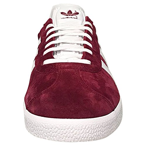Adidas Gazelle, Zapatillas para Hombre, Rojo (Collegiate Burgundy/Footwear White/Footwear White 0), 42 EU
