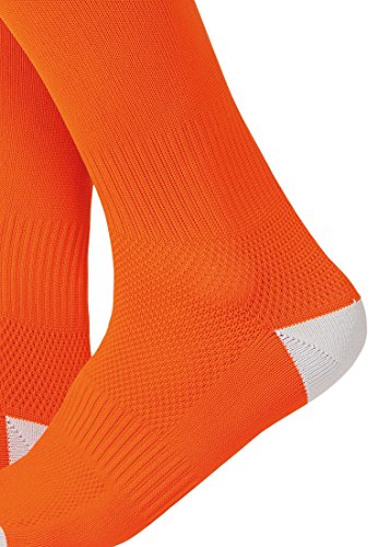 adidas Milano 16 Sock - Medias para hombre, multicolor ( NARANJA / NEGRO), talla 34-36 EU, 1 par