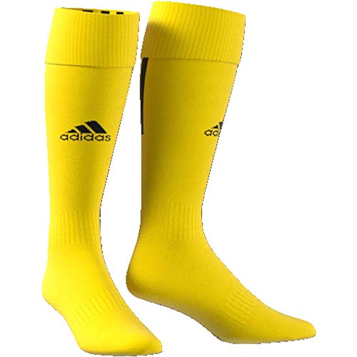 adidas Santos Sock 18 Calcetines, Unisex Adulto, Yellow/Black, 4042