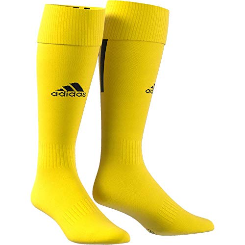 adidas Santos Sock 18 Calcetines, Unisex Adulto, Yellow/Black, 4042