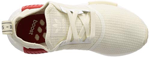 Adidas Schuhe NMD_R1 Off White-Off White-Lush Red (B37619) 46 Creme