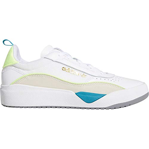 adidas Skateboarding Liberty Cup, Footwear White-Chalk White-hi-Res Yellow, 8,5