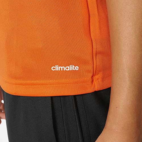 adidas Squad 17 JSY W Camiseta, Mujer, Naranja (Naranj/Blanco), S