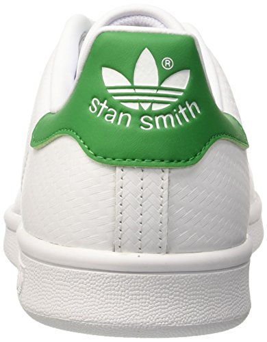 adidas Stan Smith, Zapatillas De Deporte, Hombre, Blanco (Ftwwht/Ftwwht/Green), 42 EU