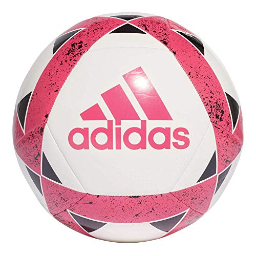 adidas Starlancer V Balón, Hombre, Blanco/Negro (magrea), 5
