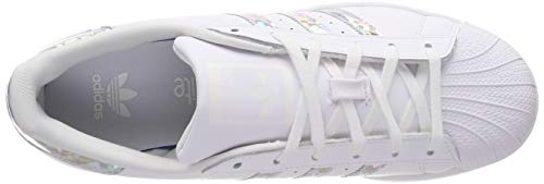 adidas SUPERSTAR J Zapatillas de Gimnasia Unisex Niños, Blanco (Ftwr White/Ftwr White/Ftwr White Ftwr White/Ftwr White/Ftwr White), 38 EU