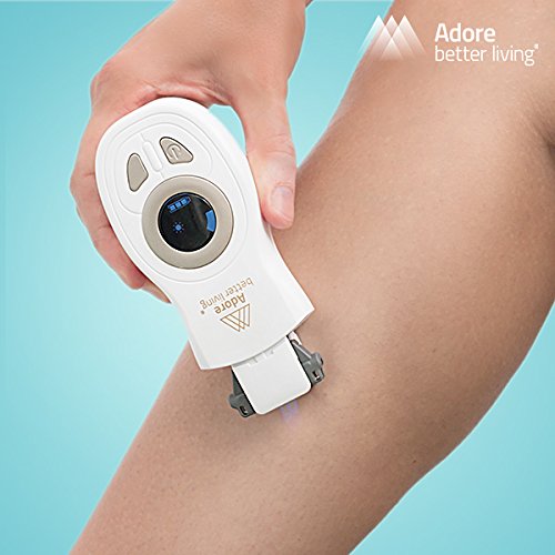 Adore Better Living Pearl Power Pro - Depiladora eléctrica inalambrica, accesorios, 3 intensidades