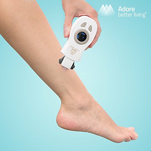 Adore Better Living Pearl Power Pro - Depiladora eléctrica inalambrica, accesorios, 3 intensidades
