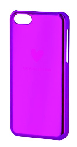 Agatha Ruiz de la Prada AGCI002 - Carcasa con efecto metalizado para Apple iPhone 5C, rosa