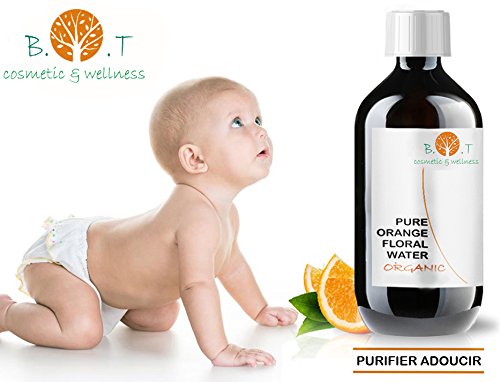 Agua Floral Puro de Naranja Ecológico Hidrolato Piel Grasa / Acne 250 ml