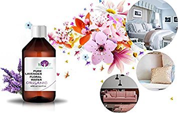 Agua Floral Puro Ecológico Hidrolato de Lavanda ORGÁNICO Piel Sensible/Piel Madura 500 ml