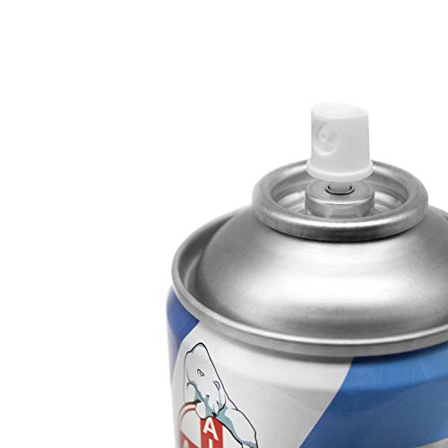 AIESI® Hielo Spray instantáneo con MENTOL lata de 400 ml ICE SPRAY (Paquete de 6 piezas) # Made in Italy