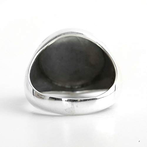 Aimsie Hombre Unisex Mujer No-Metal-Stempel (nur Mode) plata de ley (925)