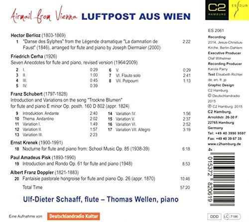 Airmail from Vienna - Schubert, Berlioz, Doppler etc.