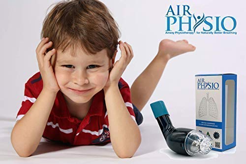 AirPhysio - Expansión de pulmón natural y dispositivo de extracción de mucus, ejercicio y limpieza terapéutica ayuda mejora el sueño y fitness tratamiento para COD, asma, bronquitis