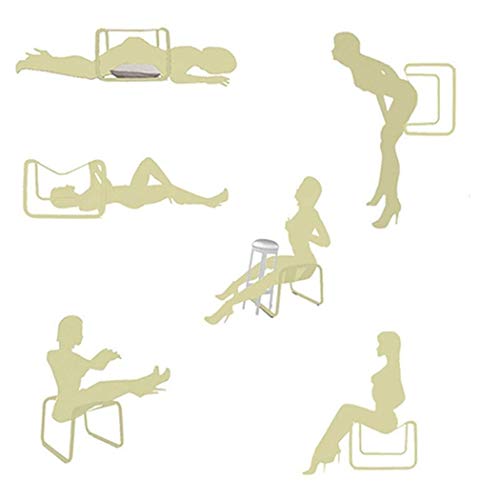 Aiwop-zdb Multi-Silla Mobiliario de posición Enhancer for sillas de Juguetes for Adultos fácilmente Montar Asistencia Posición súper Durable Aadült Juego Sexual Funny