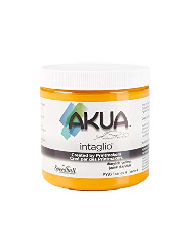 Akua Intaglio tinta 8 Oz Dairylide amarillo