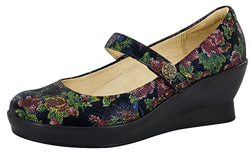 Alegria Mujer Flair Winter Garden Wedge 10.5 Regular
