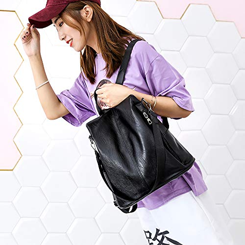 ALIKEEY-Bolsa Mochila Antirrobo Para Mujer Mochila Mochila Extra Suave Y Para Cuero Carritos Cuelga Louis Vuitton Originales Silla Paseo Panera Paja PequeñOs Rosa Lona PequeñO Cuero Casual