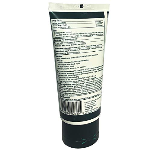 All Terrain AquaSport SPF45 loción protector solar 3.5 oz, protector solar mineral, seguro para arrecifes, utilizando ingredientes naturales