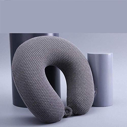 Almohada en forma de U De Algodón con Memoria, Almohadilla For Dormir con Soporte De Hombro Y Cuello con Patrón De Lichi Adecuado For Viajes De Trabajo Familiar