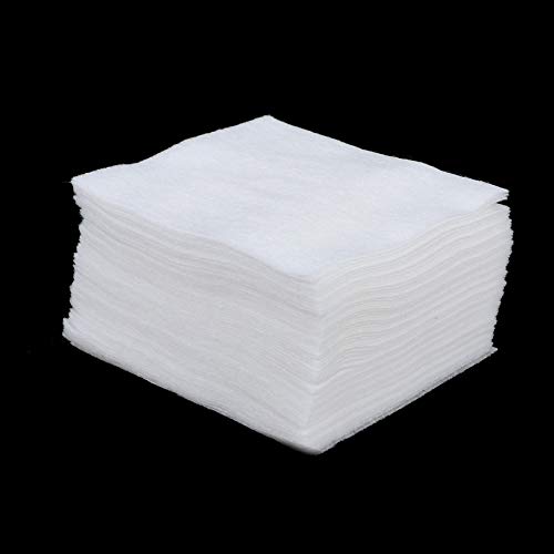 Almohadilla de algodón ligera o multicapa, desmaquillante cosmético y limpieza facial, húmeda y seca/limpia para la cara/desmaquillante (90 pcs)