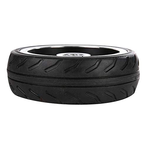 Alomejor Neumático sólido Durable de la Rueda de la Vespa del reemplazo de la Mini Rueda de la Vespa eléctrica Plegable 5.5inch Mini para la Vespa eléctrica
