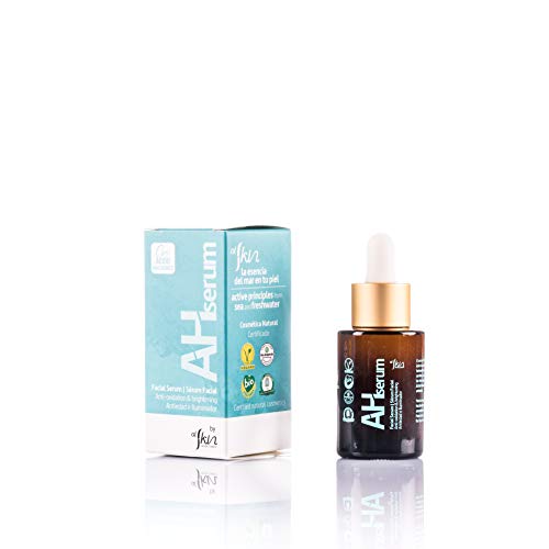 Alskin | AH serum Facial Reafirmante y Antiarrugas | Cosmética Natural Ecológica | Serúm con Ácido Hialurónico | Apto para Todo Tipo de Pieles | Envase de 30 ml con Cuentagotas